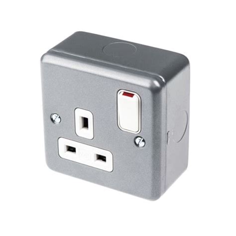 Surface Metal Socket Box 